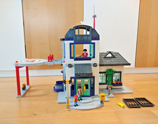 Playmobil * 3988 * Großes Stadthaus/  Polizeistation + Aufbauanleitung