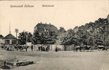 Ak Dresden Hellerau, Gartenstadt Bellerau, Waldschänke, Gebäude,... - 4770558