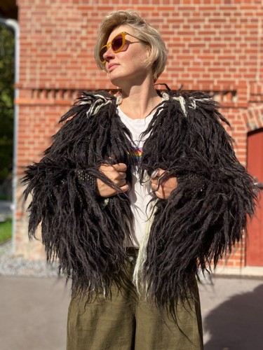 Wolljacke zottel shaggy - wolljacke,