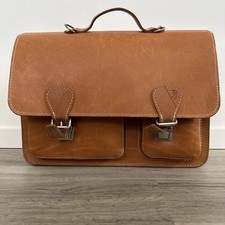 JJ Kübler Naturleder Germany Aktentasche Lehrertasche Gebraucht aber Top Zustand