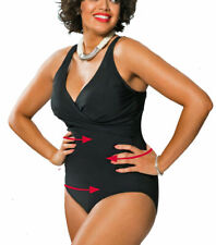 Shape Badeanzug uni schwarz