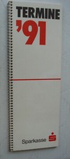 Tischkalender Terminkalender Wochenkalender von 1991