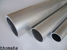 Alurohr Aluminium Rohr ab Ø 6x1mm - Ø 100 x 5 mm wählbar Rundrohr Modellbau