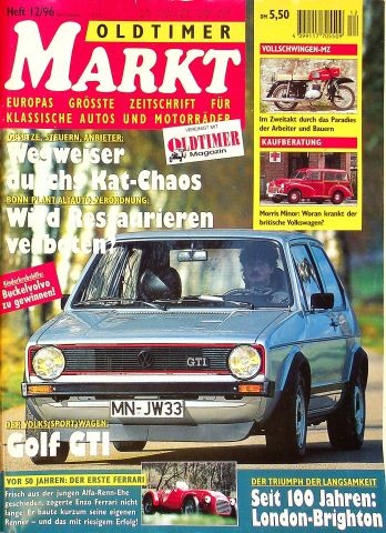 Oldtimer markt 1996 - markt, 12/1996