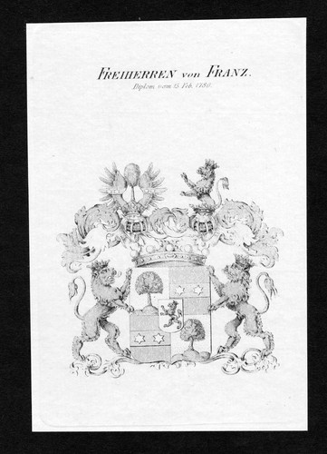 1820 franz wappen adel - 1820,