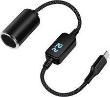 USB C Male to 12V Cigarette