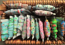 Webband 15mm viele Motive Zierband Borte Meterware