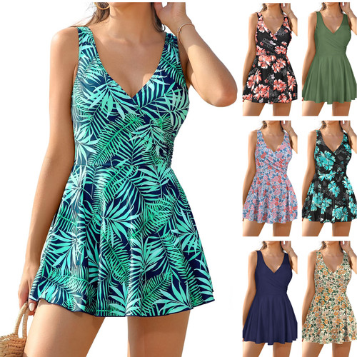Badekleid frontcross - badekleid,