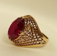 russischer Korund Ring 583