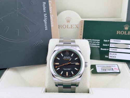 Rolex milgauss 116400gv - rolex,