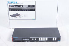 Ligawo 3080043 HDMI HDR Matrix 4x4 18Gbps 4K Softwaresteuerung Switch Control