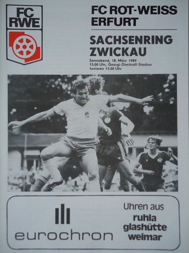 Programm ddr oberliga 1988 - oberliga, 1988/89