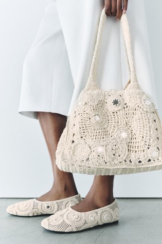 Zara verspiegelte shopper - verspiegelte,