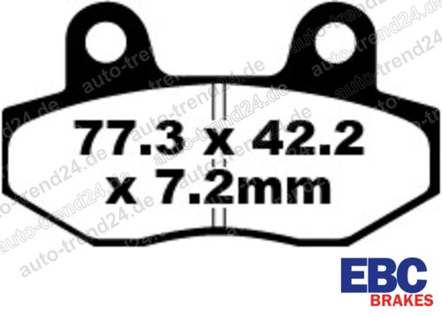 Ebc scooter goldstuff - ebc,