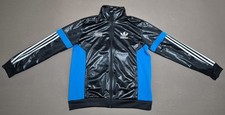Adidas Chile 62 Jacke,  Top Zustand,  Größe L, Schwarz-Blau, YTI010