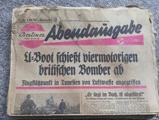 Alte Zeitungen & Magazine 1930–1940er • Originale • Sammlung