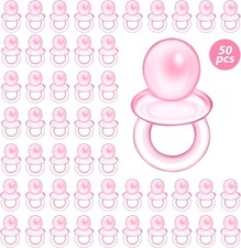 50 Stück Mini Deko Schnuller