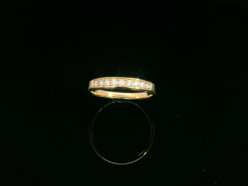 Ring 585 brillanten - 585, gg;9