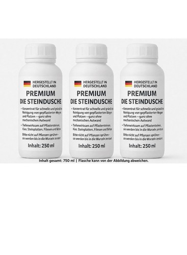 Steindusche 250 ml - 3x,