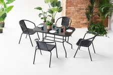 4+1 Sitzgruppe Gartenmöbel