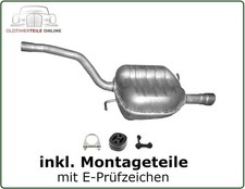 Auspuff NEU für VW Passat 3C2 3C5 1.4 TSI / 1.6 Endschalldämpfer Endtopf