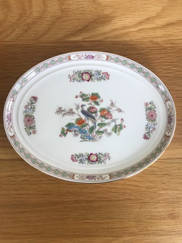 Ovales wedgwood kutani kranich - wedgwood,
