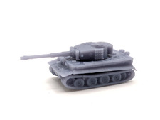 Wehrmacht, Tiger 1 (mit Ersatzketten), Spur Z, 1:220, unkoloriert