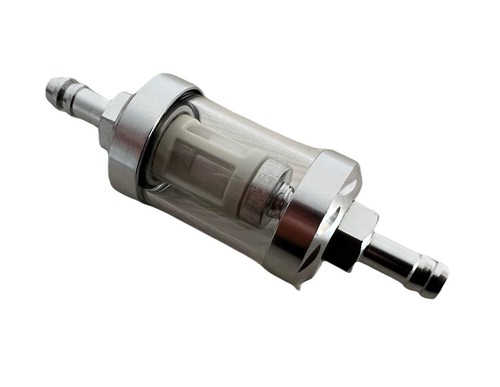 Benzinfilter chrom glas mm - chrom,