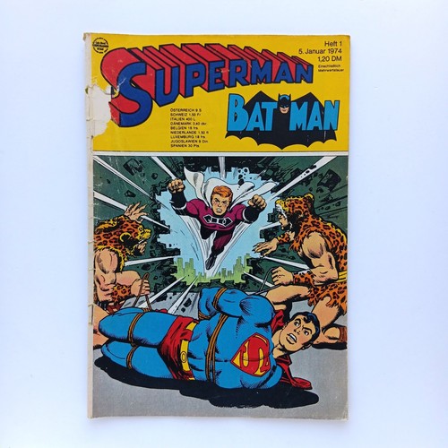 Superman batman heft - heft, (1974)