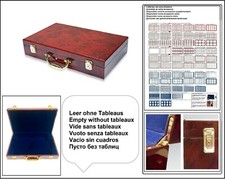Wooden Coin Case Premium Burl