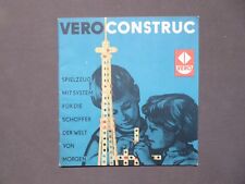 DDR Katalog VERO Construc, Bausatz 100 bis 500, Zusatzpackung, von 1972