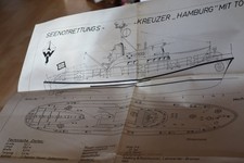 toller alter Modellbauplan 