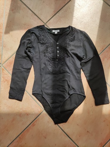 Body langarm schwarz s - langarm,