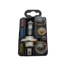 VW Bus T2 T3 T4 Glühlampe Set H4 mit Sicherung 7-teilig Reserve Lampe Satz NEU