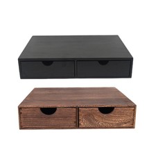 Kaffeepad Aufbewahrungsbox Holz Multifunktionale Kaffeemaschine Maschine Ständer mit 2