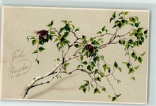 39179476 - klettern im Birkenbaum Pfingsten AK Maikaefer 1912