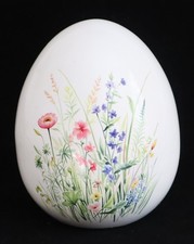 Deko Ei Blumen Design Keramik