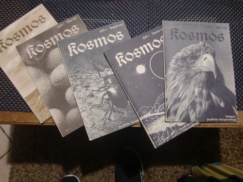 Kosmos zeitschrift 1937 38 - 5x,