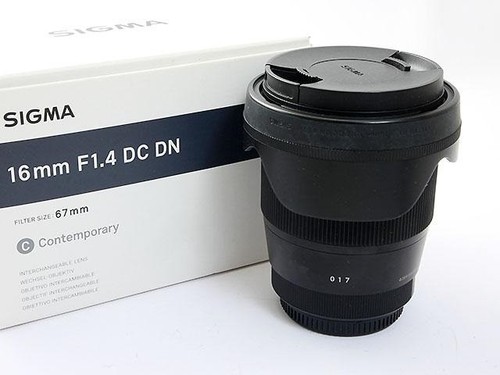 Sigma 16mm dc dn - f1.4,