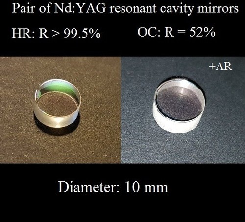 Yag laser pair of - -,