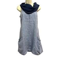 Puro Lino Linen Shift Dress