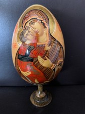 Russisches Osterei Ikone Maria