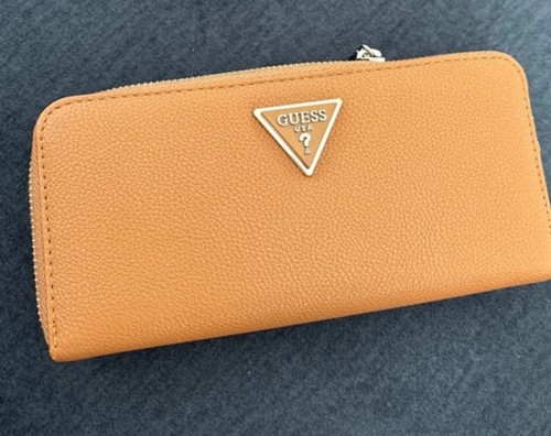 Guess geldbörse braun mit - braun,