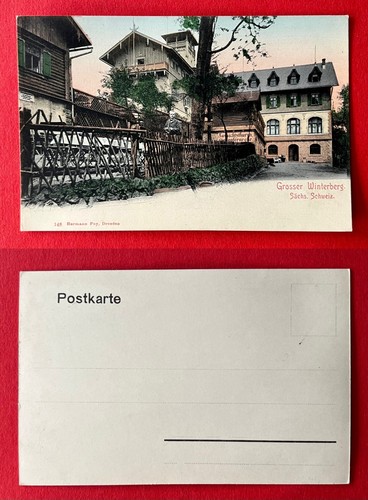 Sächsische schweiz 1900 - ak,