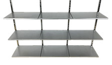 Begehbarer Kleiderschrank Wandregal Regal System Metallböden Tablar Tegometall