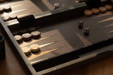 Große Backgammon Holzspiel