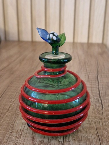 Altes murano glas flakon mit - murano,