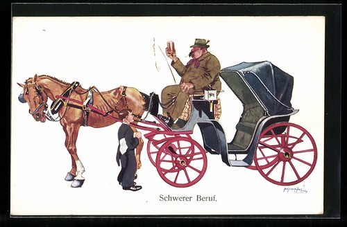 Künstler fritz - künstler-ak,