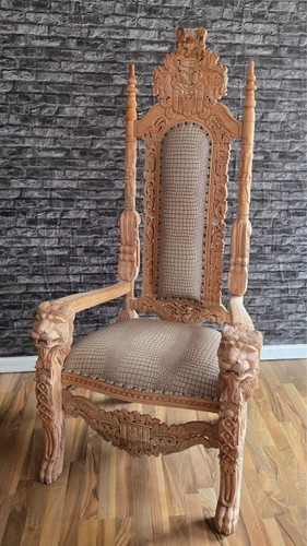 Thronsessel sessel löwenthron - sessel,