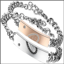 Silber Rose Gold Gravur